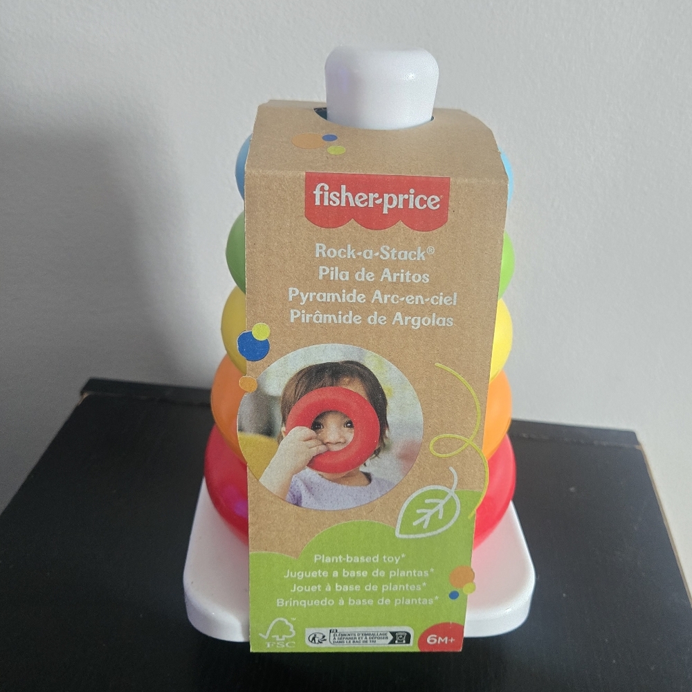 Fisher-Price Rainbow Stacking Rings